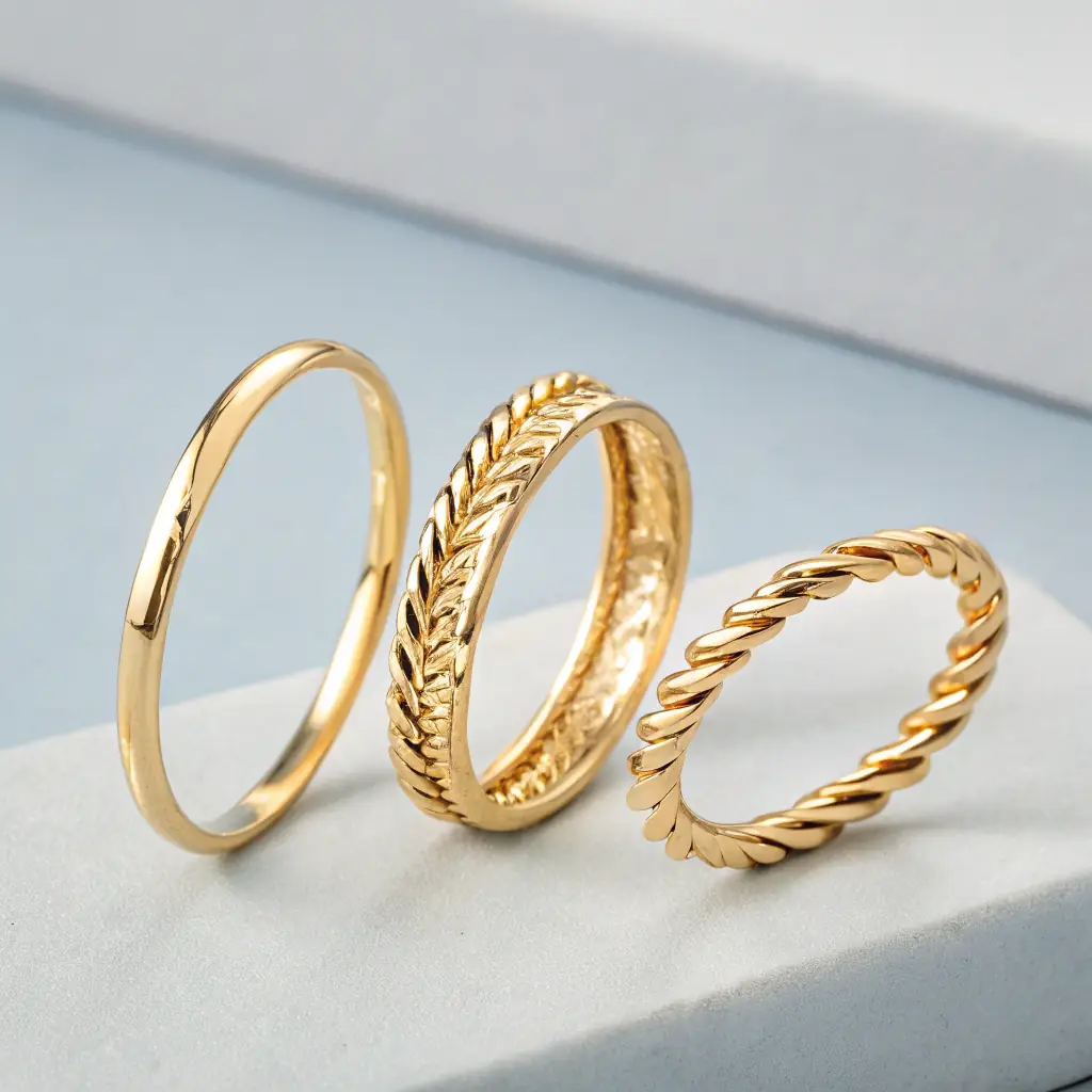 Minimalist Stackable Rings